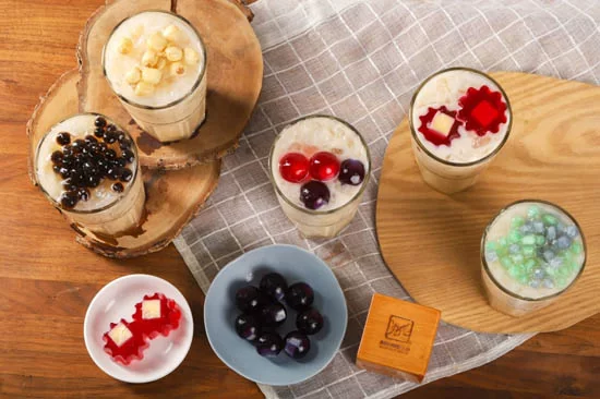 Các Loại Topping Phổ Biến Và Phù Hợp Với Trà Sữa Trân Châu Đường Đen