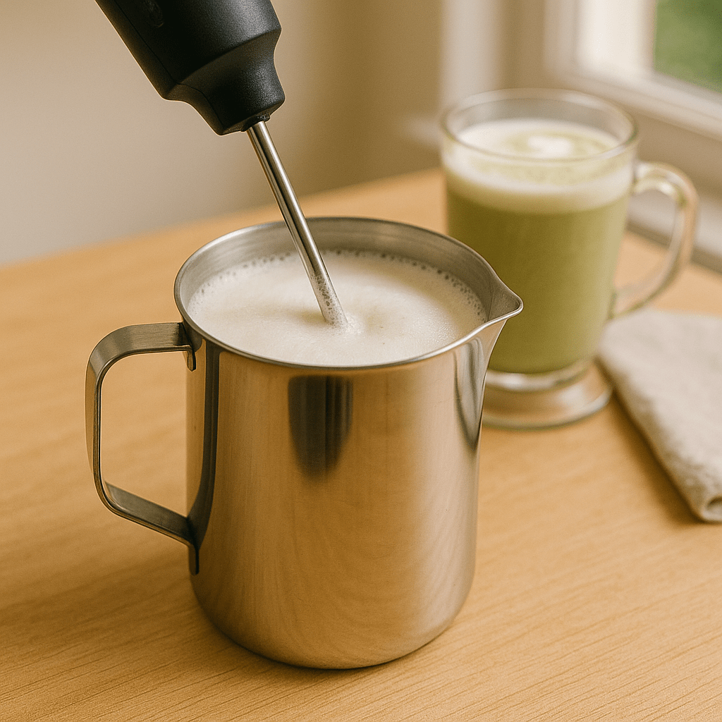 Cách Đánh Bọt Sữa Mịn và Đẹp Như Barista
