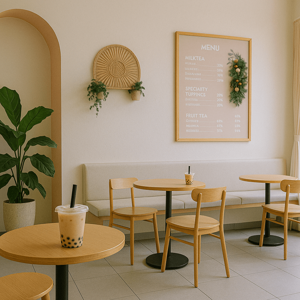 Setup không gian & thiết kế menu sinh lời
