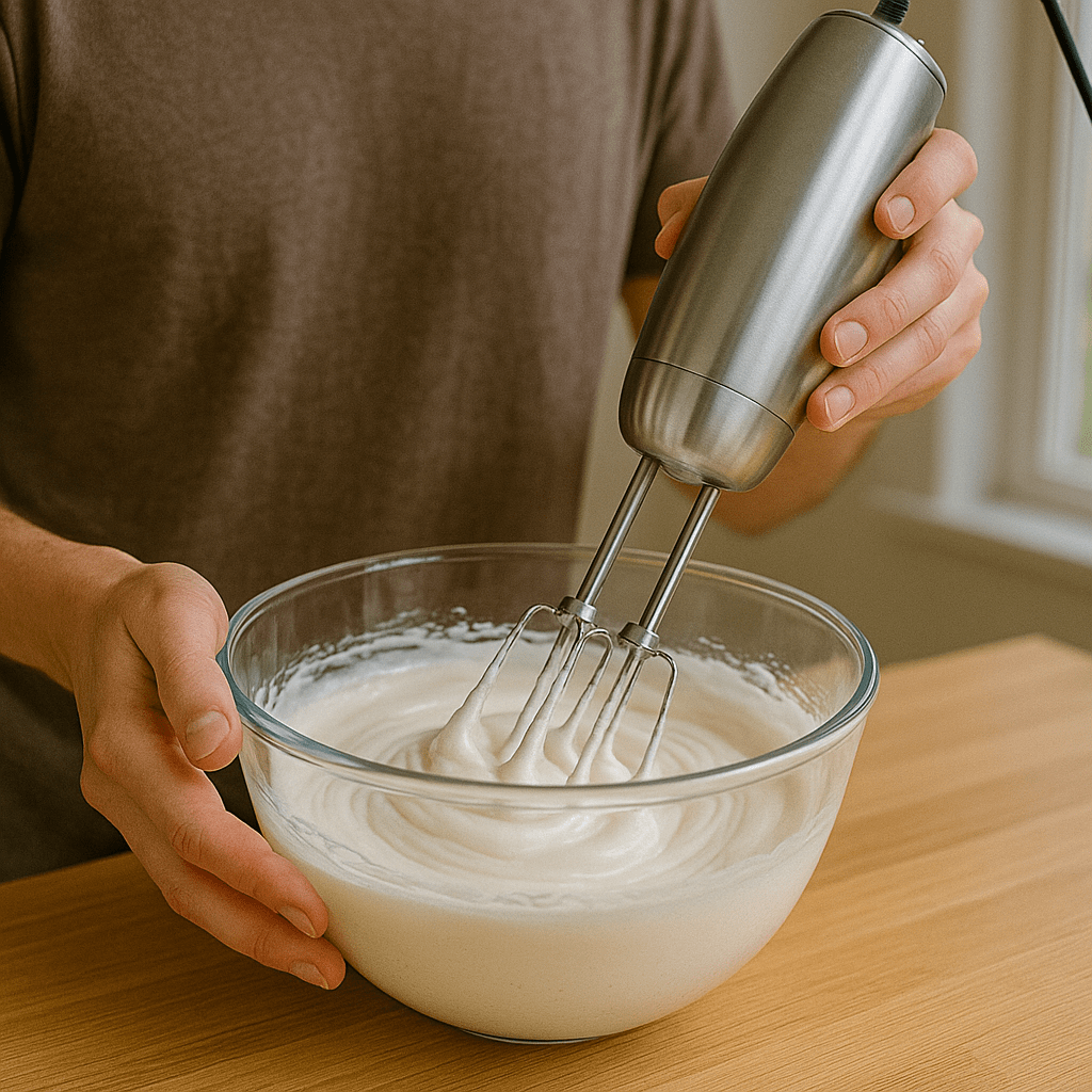 Tạo Lớp Kem Cheese Mịn Màng và Béo Ngậy