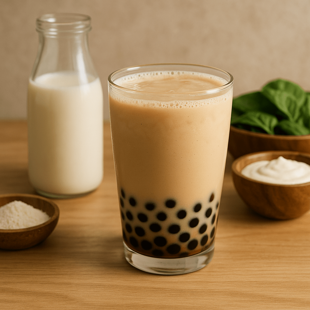 Tăng độ béo cho trà sữa mà không cần bột béo