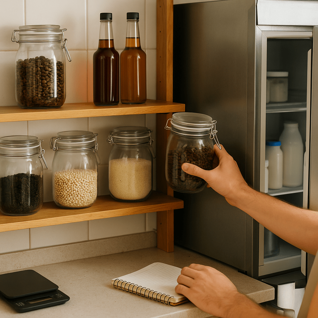 Bảo quản nguyên liệu pha chế đúng cách