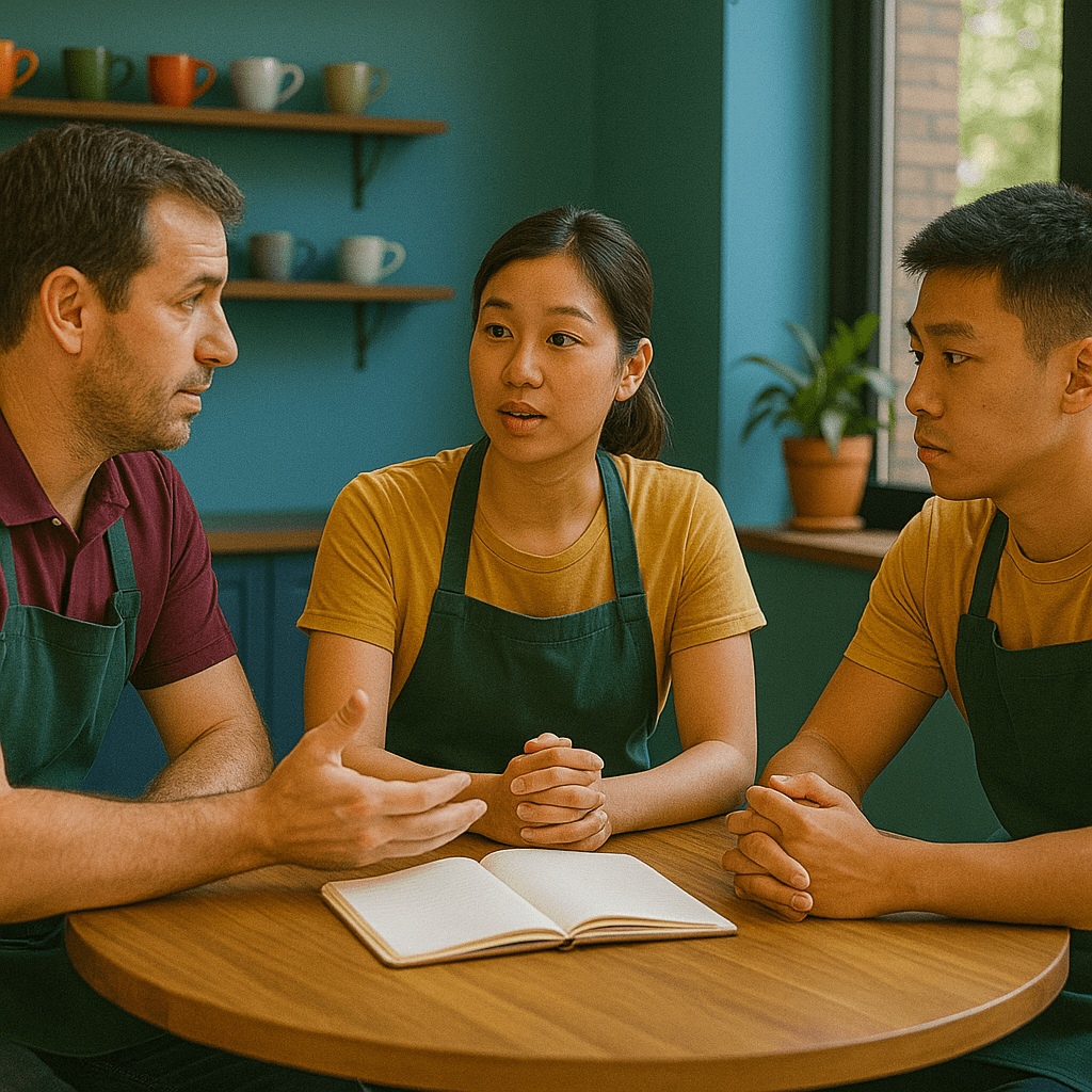 Giao tiếp cởi mở và lắng nghe nhân viên