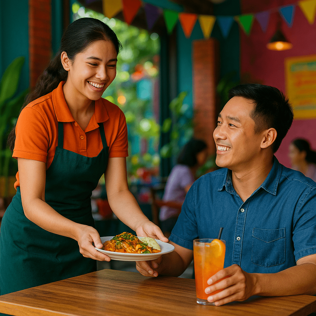 Tạo động lực cho nhân viên phục vụ làm lâu dài