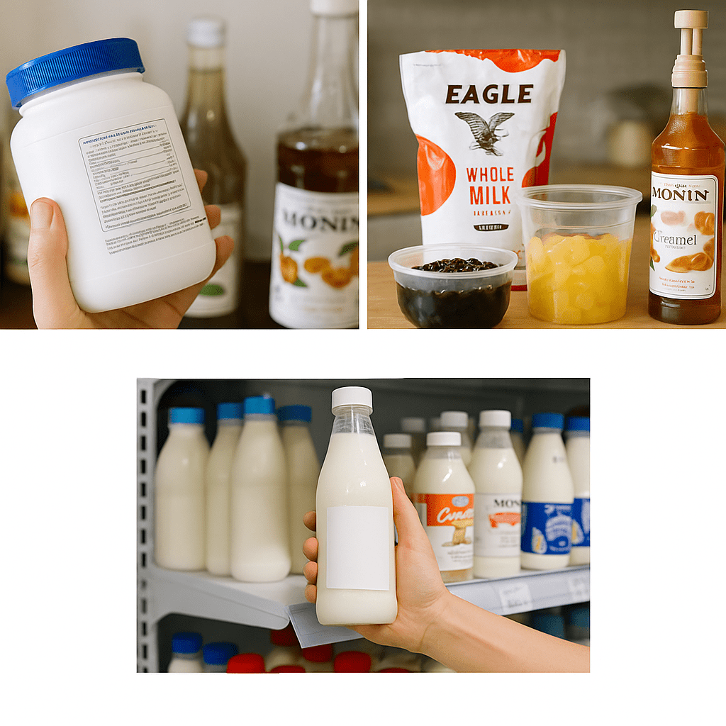 Lưu ý khi lựa chọn nguyên liệu pha chế cho quán Lưu ý khi lựa chọn nguyên liệu pha chế cho quán