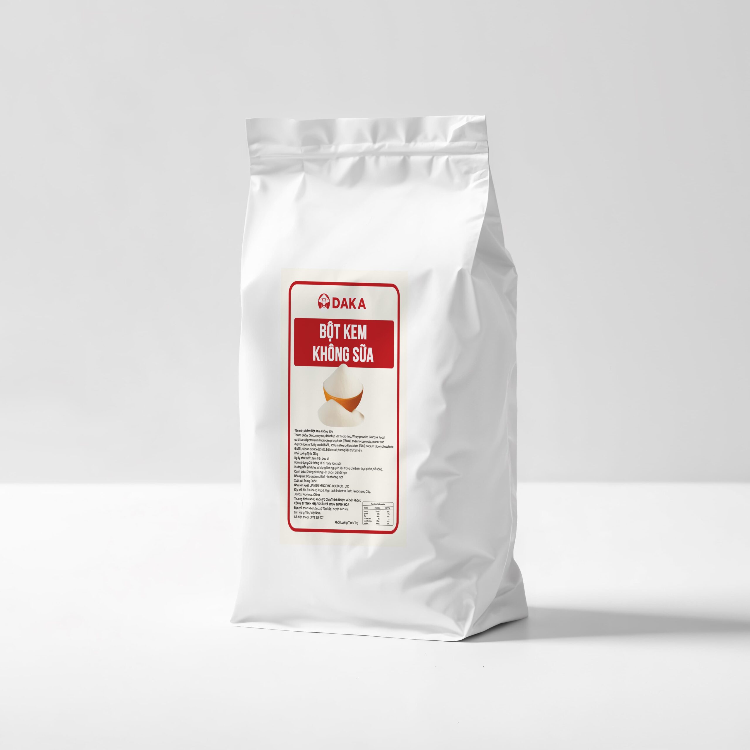 BỘT KEM SỮA DAKA 25KG