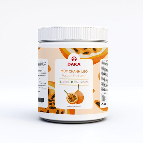 MỨT CHANH LEO DAKA - CHUA NGỌT CÂN BẰNG , HƯƠNG THƠM TỰ NHIÊN