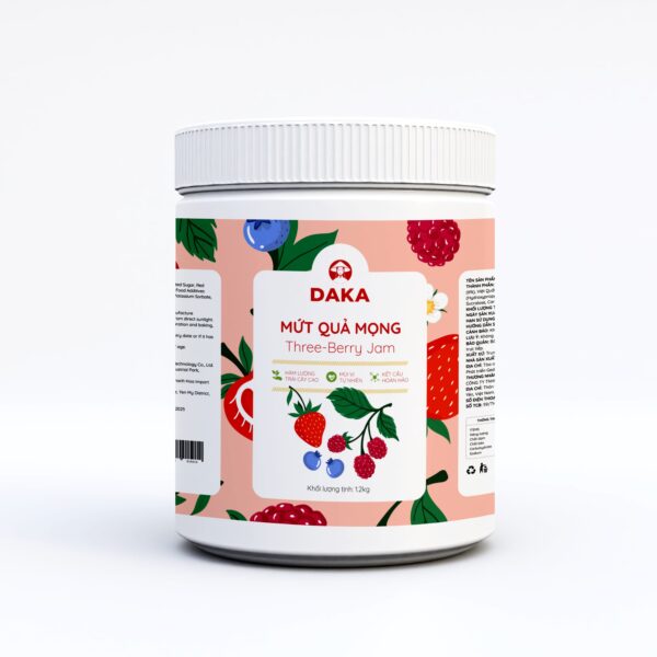 MỨT QUẢ MỌNG DAKA - HƯƠNG VỊ TỰ NHIÊN, NHIỀU THỊT QUẢ