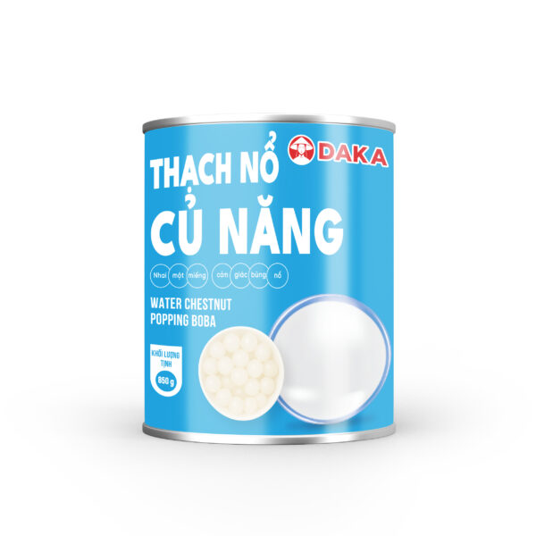 THẠCH NỔ CỦ NĂNG DAKA - ĐỒ UỐNG THÊM VUI MIỆNG HƠN 1000%